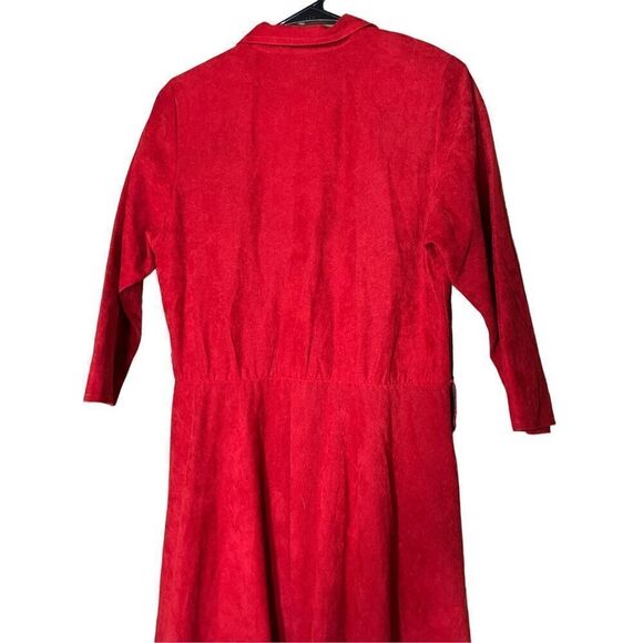 Vintage Sabino 80’s Red Maxi Dress - Picture 10 of 12